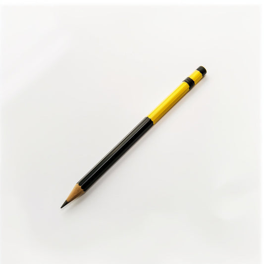 Classic Yellow & Black Writing Pencil